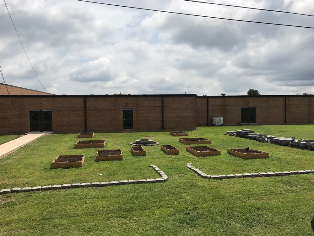 Ripley Middle School's "Be More Garden"