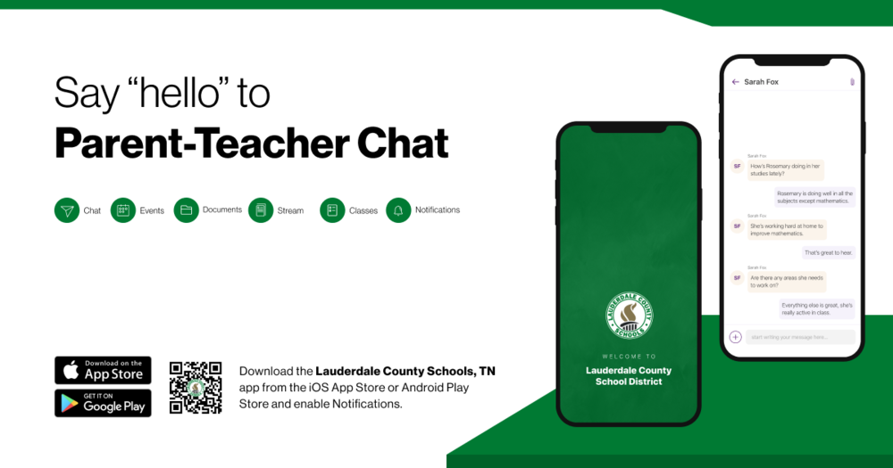 Say hello to Parent teacher chat