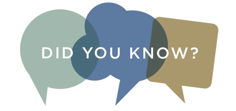 did you know