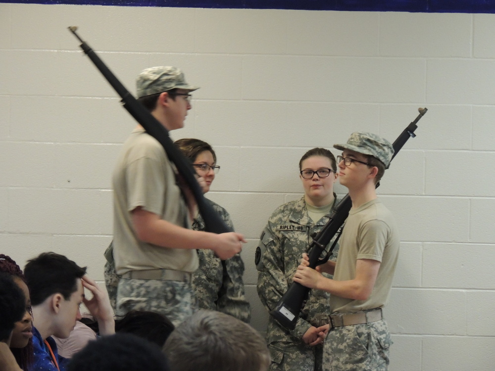 Junior ROTC visits RMS