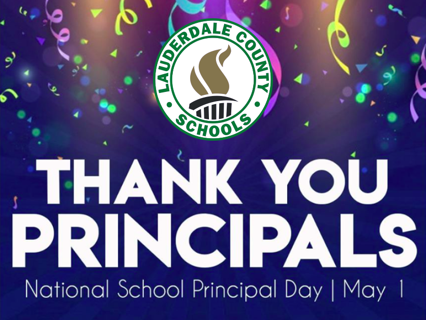 May 1st is National School Principal Day Ripley High School