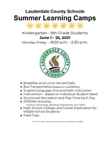 Summer Learning Camp - Interest Survey