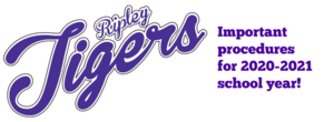 Important procedures for parents and students at RHS