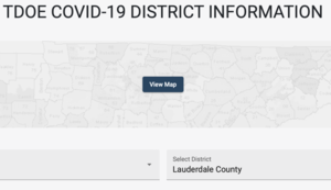 TN COVID Dashboard for Schools