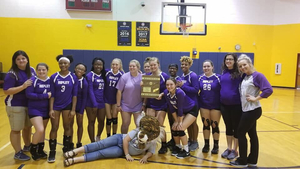 Volleyball Ladies receive various awards