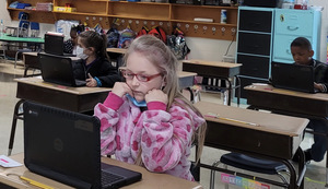 Grant Assists K-3 Students with New Technology