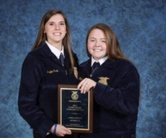 HHS Students Named Finalists at National FFA Agriscience Fair