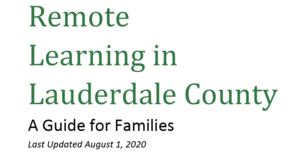 Remote Learning Guide Released for Families Who Enrolled