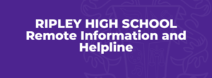 RHS Remote help links and helpline information