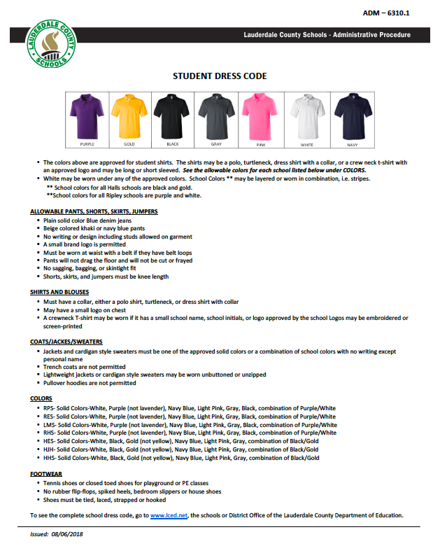 dress code