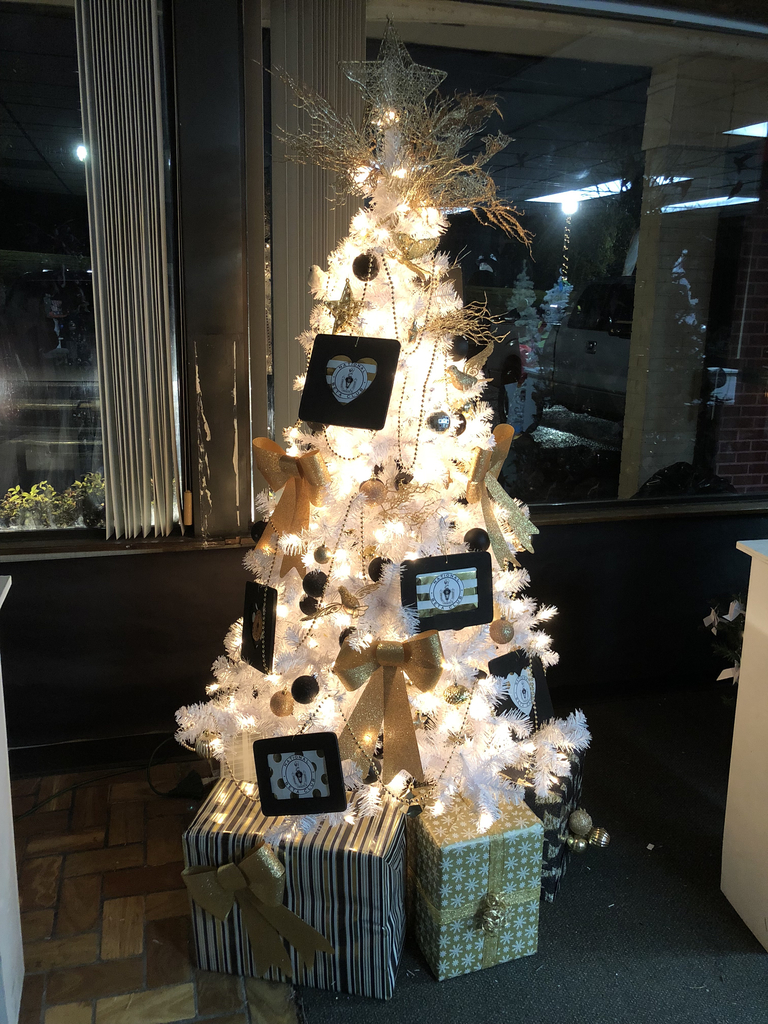 Beta club has decorated a Christmas tree for the Festival of trees. Stop by and vote for our tree!